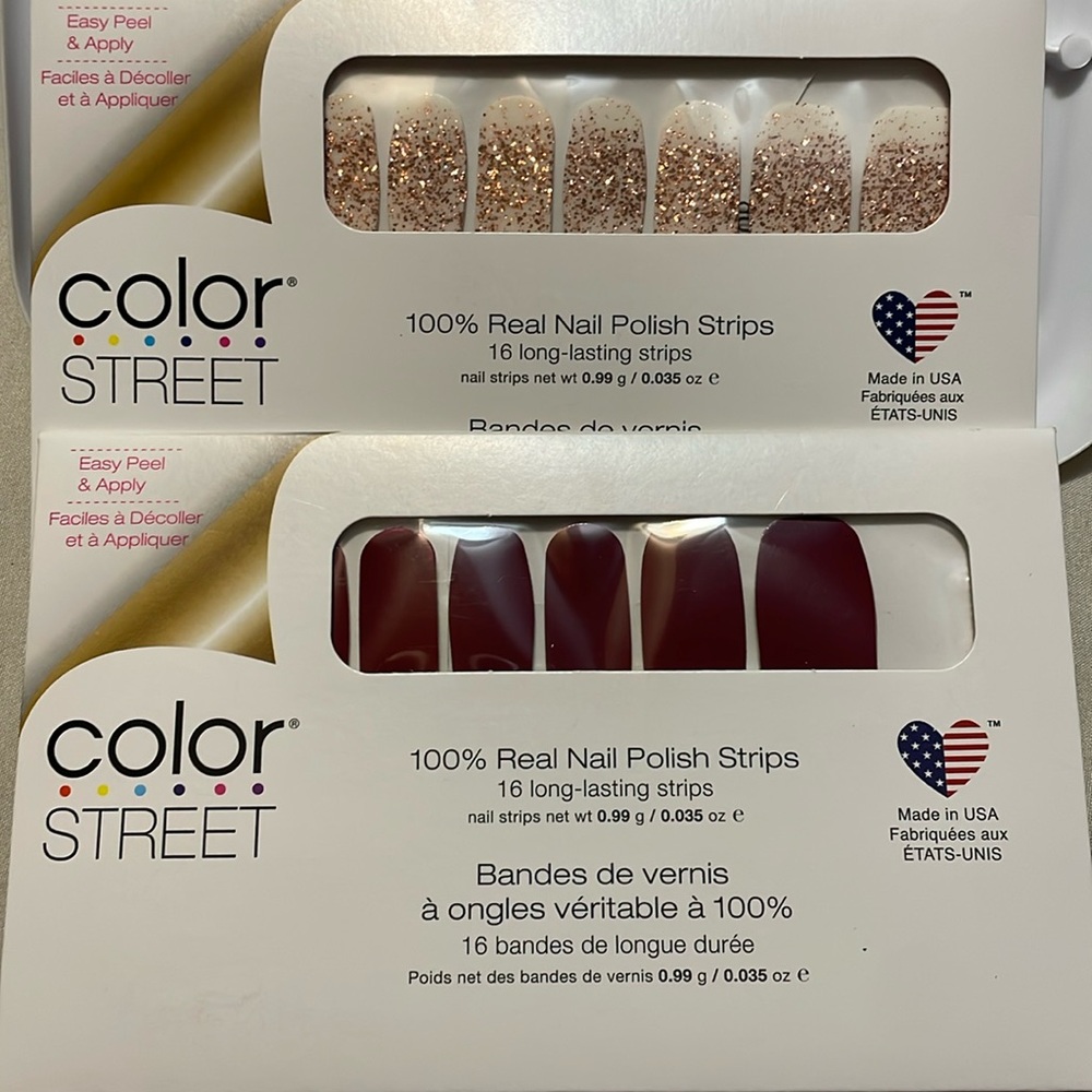 Color Street Nail Strips (2 sets)